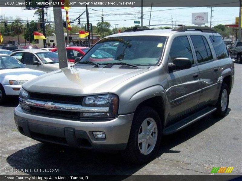 Light Pewter Metallic / Medium Pewter 2003 Chevrolet TrailBlazer EXT LS