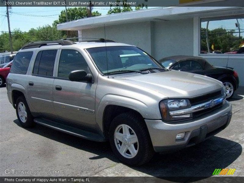 Light Pewter Metallic / Medium Pewter 2003 Chevrolet TrailBlazer EXT LS