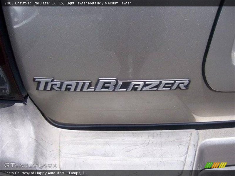 Light Pewter Metallic / Medium Pewter 2003 Chevrolet TrailBlazer EXT LS