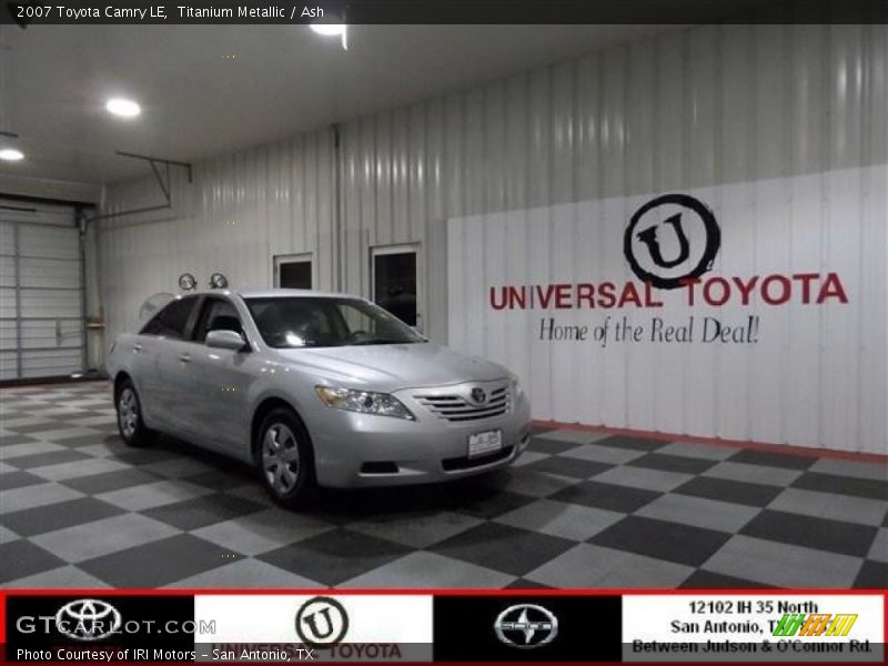 Titanium Metallic / Ash 2007 Toyota Camry LE