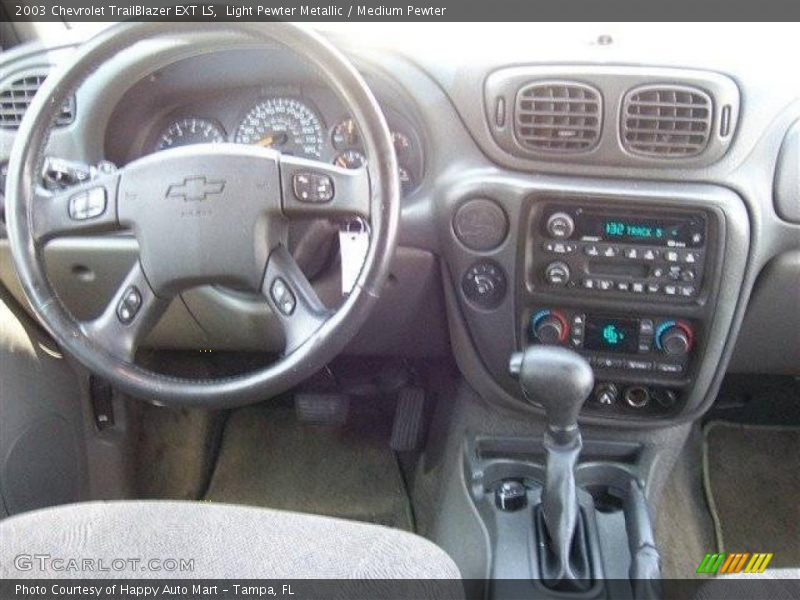 Light Pewter Metallic / Medium Pewter 2003 Chevrolet TrailBlazer EXT LS