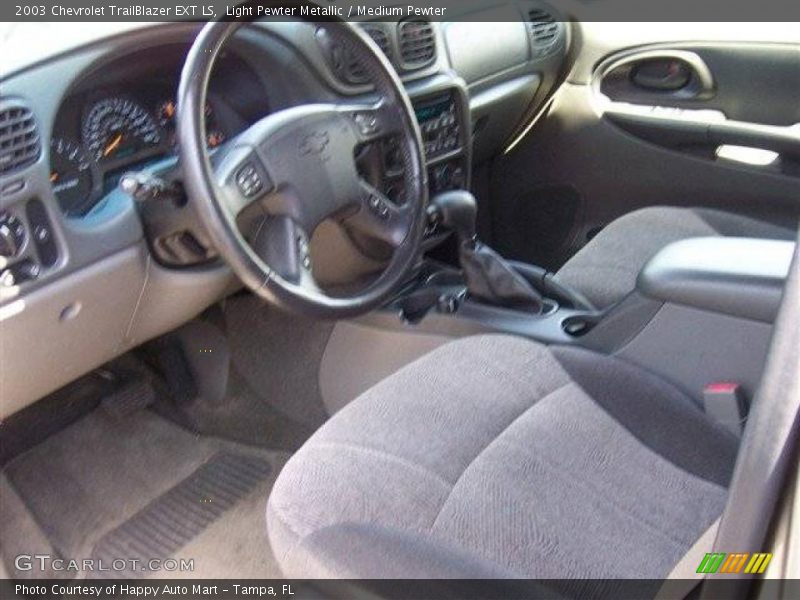 Light Pewter Metallic / Medium Pewter 2003 Chevrolet TrailBlazer EXT LS