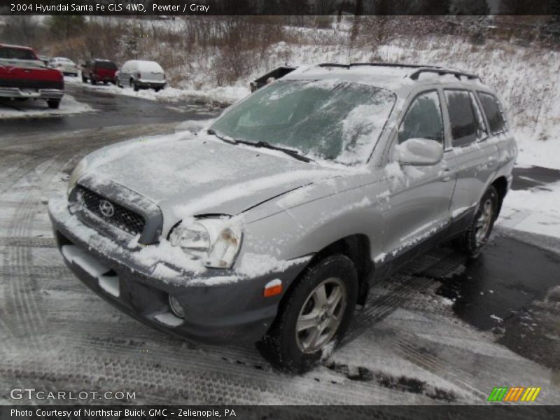 Pewter / Gray 2004 Hyundai Santa Fe GLS 4WD
