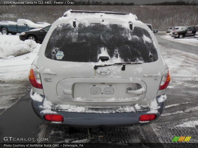 Pewter / Gray 2004 Hyundai Santa Fe GLS 4WD