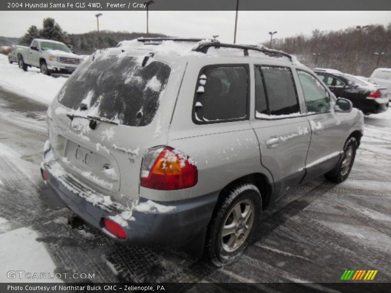 Pewter / Gray 2004 Hyundai Santa Fe GLS 4WD