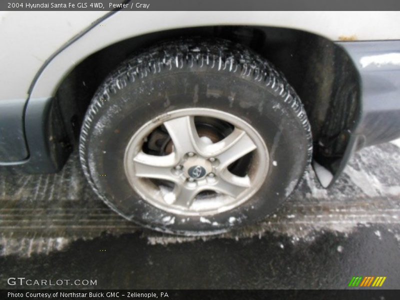 Pewter / Gray 2004 Hyundai Santa Fe GLS 4WD