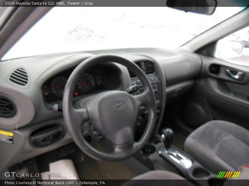Pewter / Gray 2004 Hyundai Santa Fe GLS 4WD