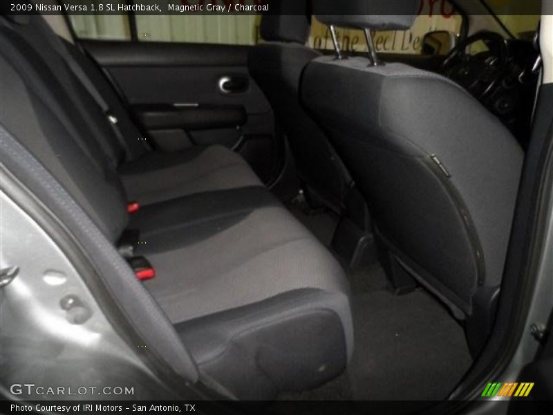 Magnetic Gray / Charcoal 2009 Nissan Versa 1.8 SL Hatchback