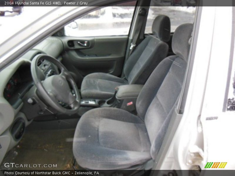Pewter / Gray 2004 Hyundai Santa Fe GLS 4WD