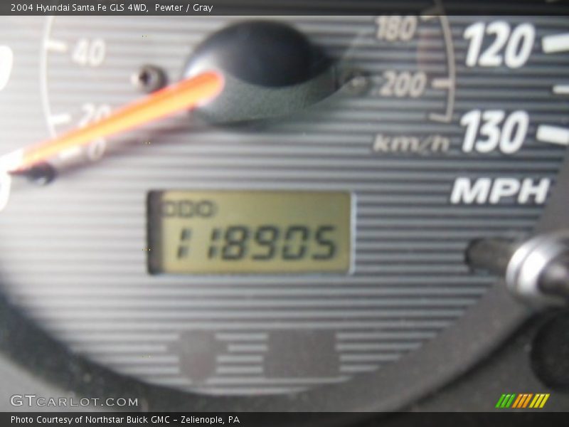 Pewter / Gray 2004 Hyundai Santa Fe GLS 4WD