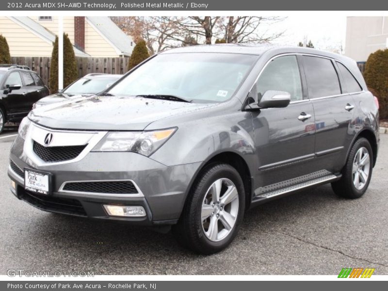 Polished Metal Metallic / Ebony 2012 Acura MDX SH-AWD Technology