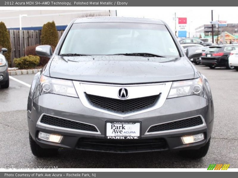 Polished Metal Metallic / Ebony 2012 Acura MDX SH-AWD Technology
