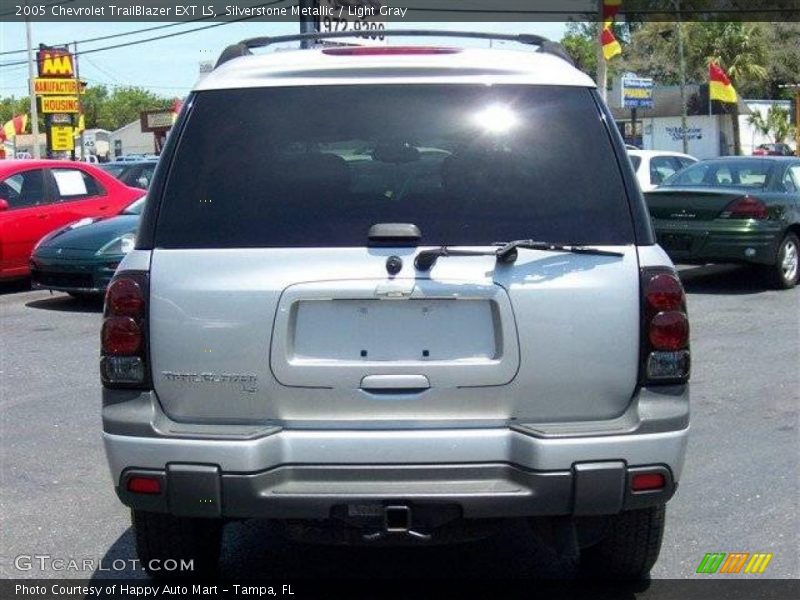Silverstone Metallic / Light Gray 2005 Chevrolet TrailBlazer EXT LS