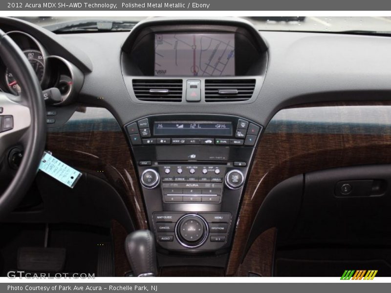 Polished Metal Metallic / Ebony 2012 Acura MDX SH-AWD Technology