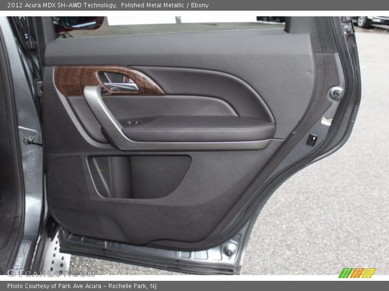 Polished Metal Metallic / Ebony 2012 Acura MDX SH-AWD Technology