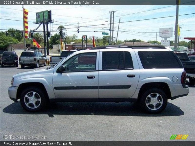 Silverstone Metallic / Light Gray 2005 Chevrolet TrailBlazer EXT LS