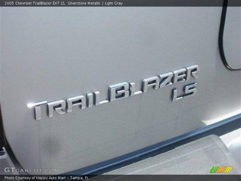 Silverstone Metallic / Light Gray 2005 Chevrolet TrailBlazer EXT LS