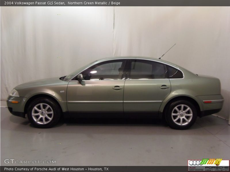 Northern Green Metallic / Beige 2004 Volkswagen Passat GLS Sedan