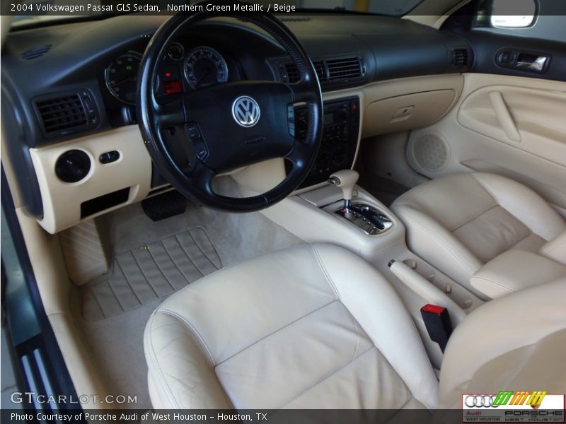 Northern Green Metallic / Beige 2004 Volkswagen Passat GLS Sedan