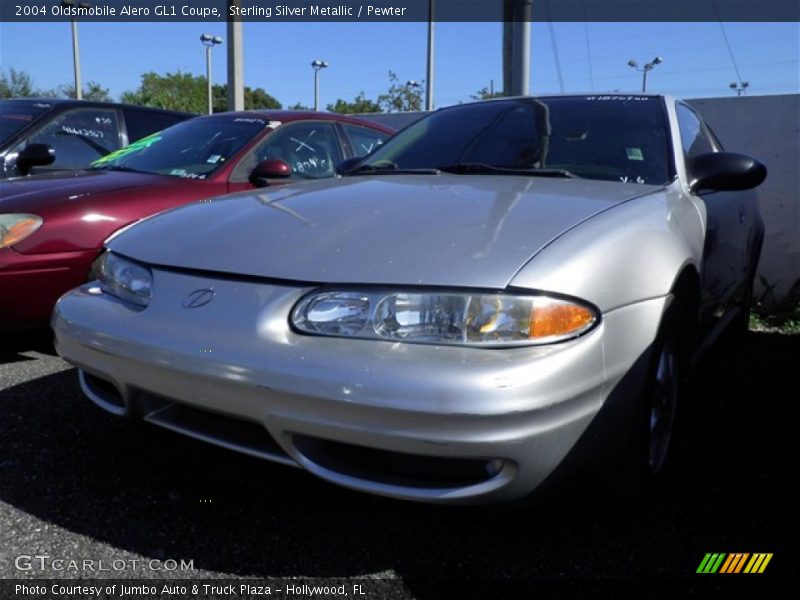 Sterling Silver Metallic / Pewter 2004 Oldsmobile Alero GL1 Coupe