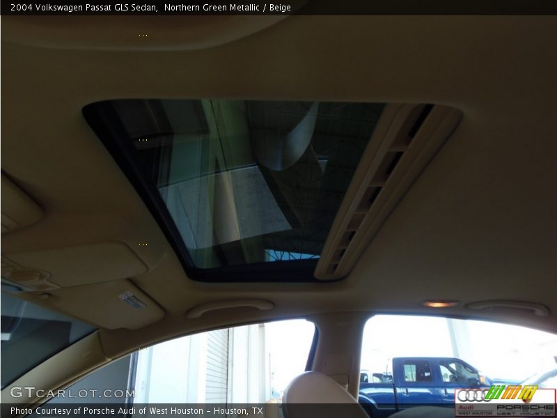 Northern Green Metallic / Beige 2004 Volkswagen Passat GLS Sedan