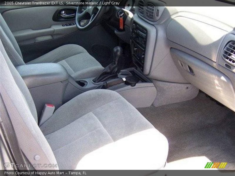 Silverstone Metallic / Light Gray 2005 Chevrolet TrailBlazer EXT LS