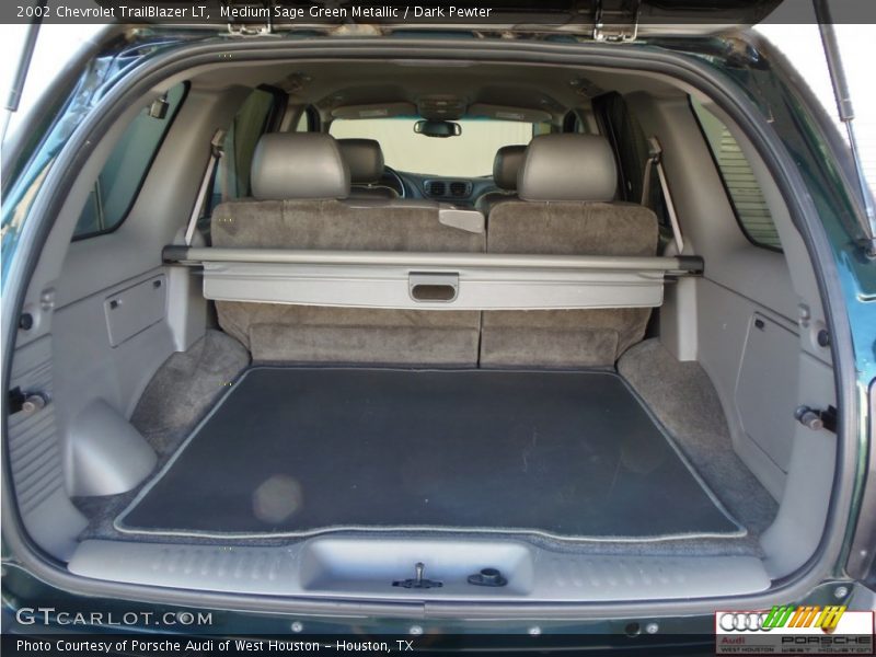 Medium Sage Green Metallic / Dark Pewter 2002 Chevrolet TrailBlazer LT