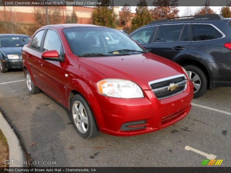 Front 3/4 View of 2006 Aveo LS Hatchback