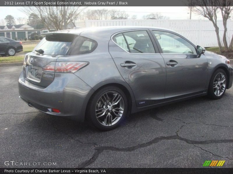 Nebula Gray Pearl / Black 2012 Lexus CT F Sport Special Edition Hybrid