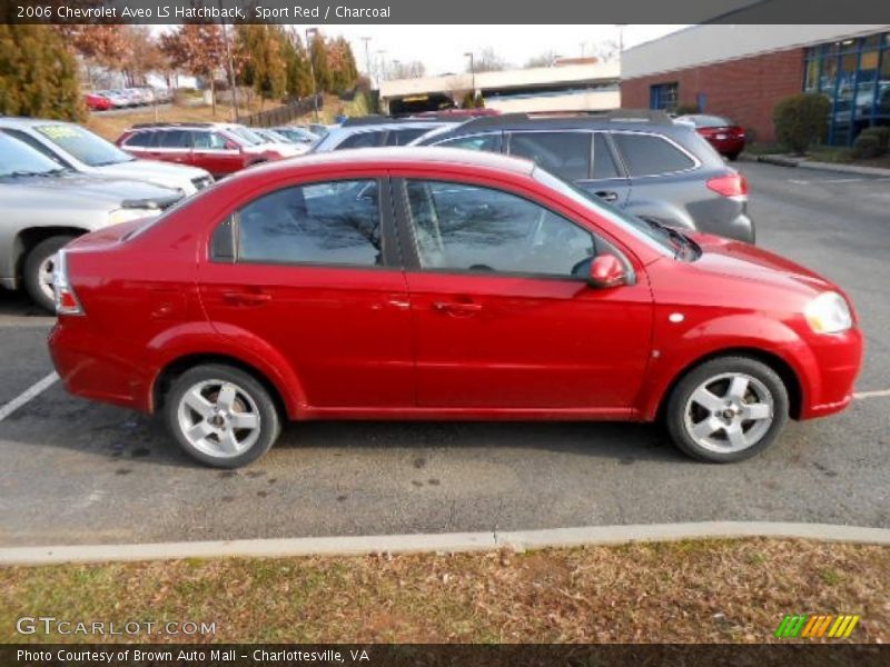  2006 Aveo LS Hatchback Sport Red