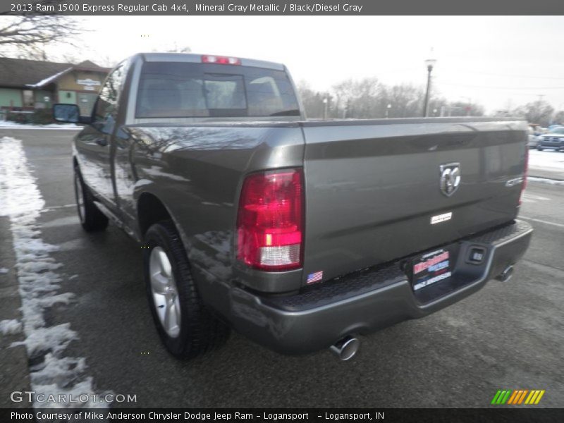 Mineral Gray Metallic / Black/Diesel Gray 2013 Ram 1500 Express Regular Cab 4x4