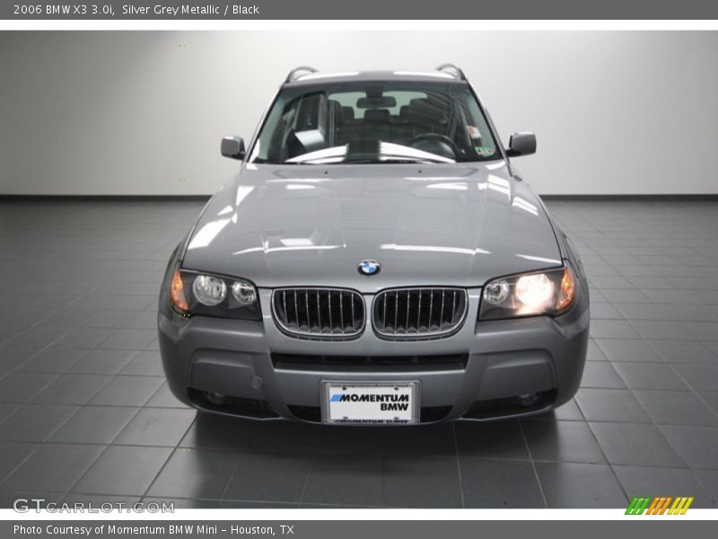 Silver Grey Metallic / Black 2006 BMW X3 3.0i