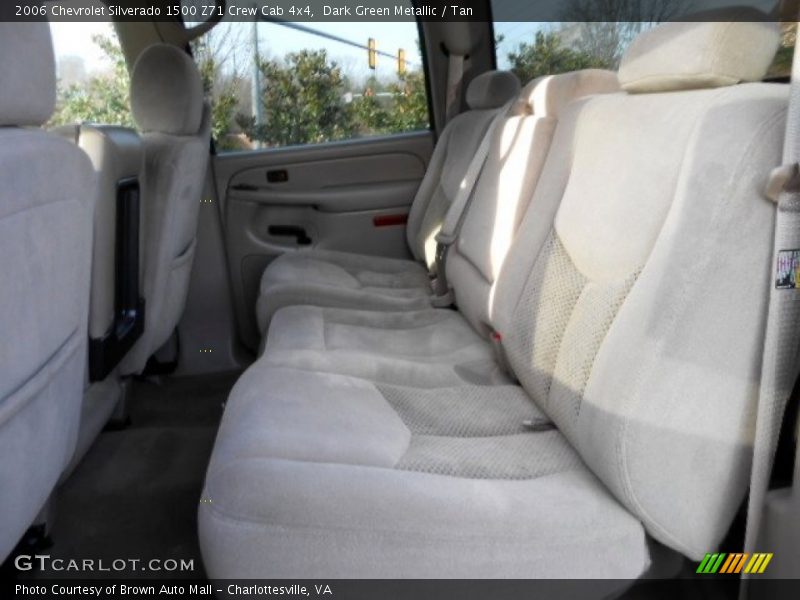 Dark Green Metallic / Tan 2006 Chevrolet Silverado 1500 Z71 Crew Cab 4x4