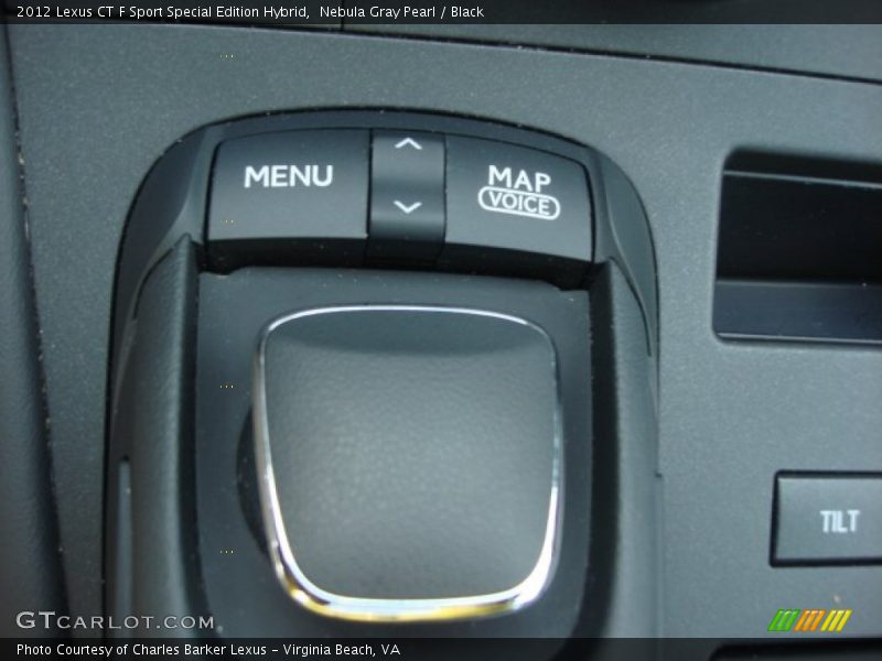 Controls of 2012 CT F Sport Special Edition Hybrid