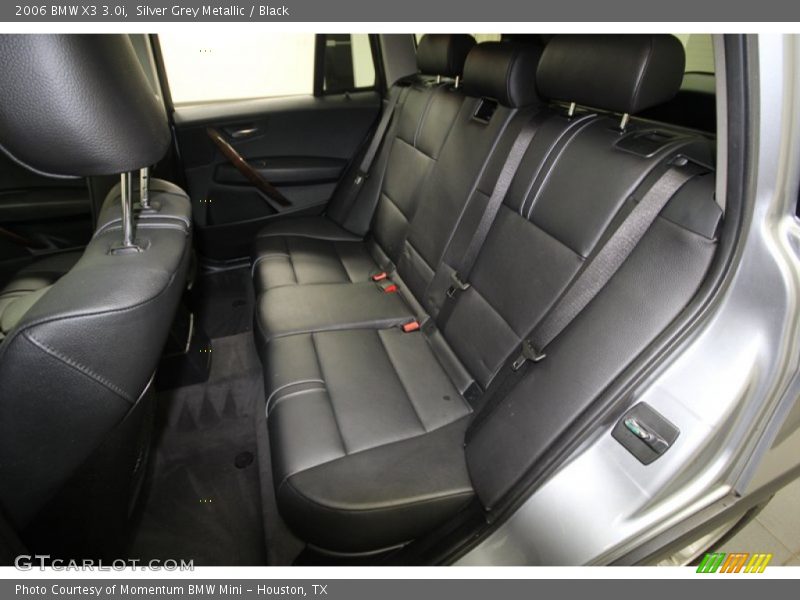 Silver Grey Metallic / Black 2006 BMW X3 3.0i