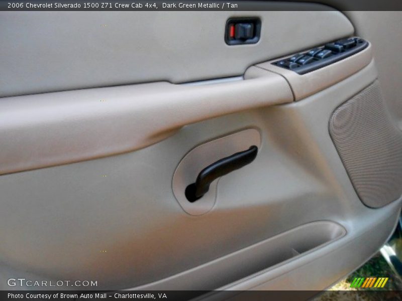 Dark Green Metallic / Tan 2006 Chevrolet Silverado 1500 Z71 Crew Cab 4x4