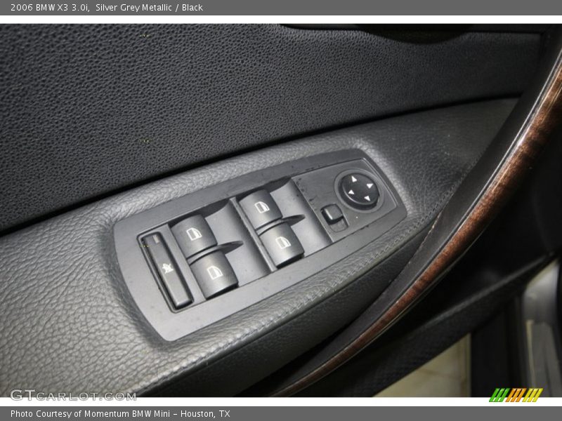 Silver Grey Metallic / Black 2006 BMW X3 3.0i