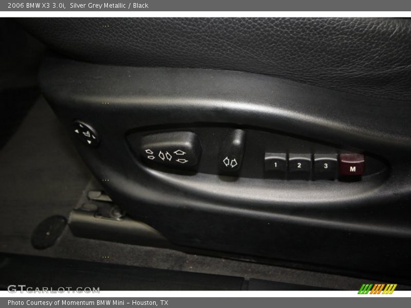 Silver Grey Metallic / Black 2006 BMW X3 3.0i