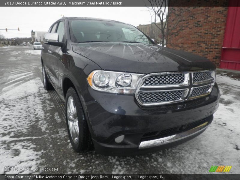 Maximum Steel Metallic / Black 2013 Dodge Durango Citadel AWD