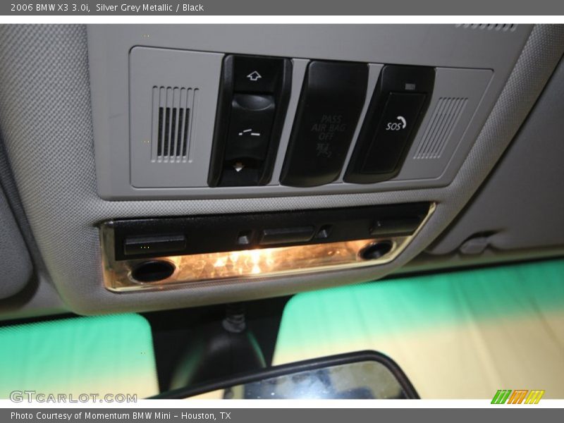 Silver Grey Metallic / Black 2006 BMW X3 3.0i