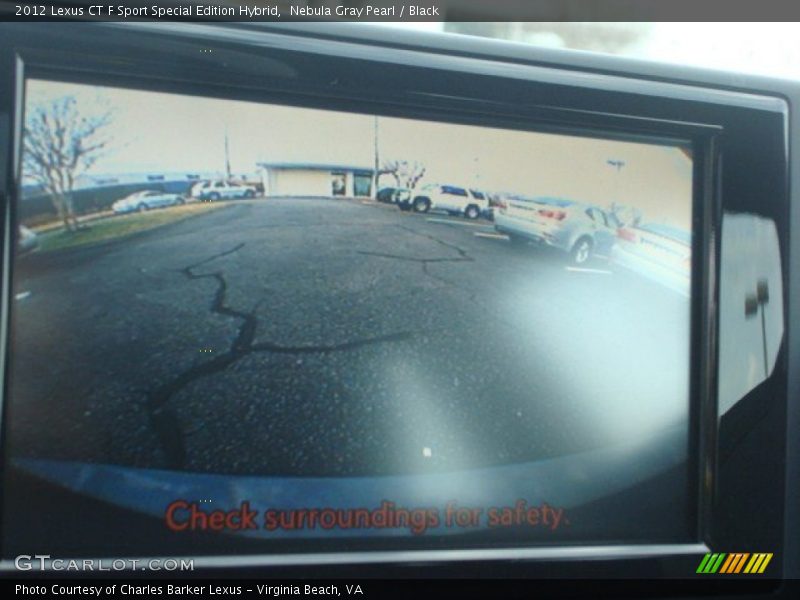 Nebula Gray Pearl / Black 2012 Lexus CT F Sport Special Edition Hybrid