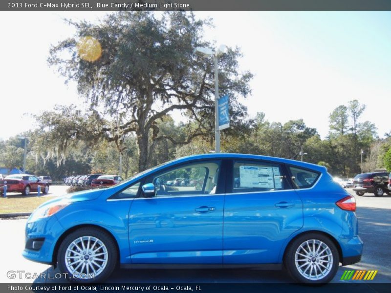  2013 C-Max Hybrid SEL Blue Candy