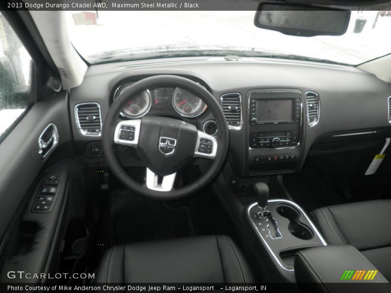 Maximum Steel Metallic / Black 2013 Dodge Durango Citadel AWD