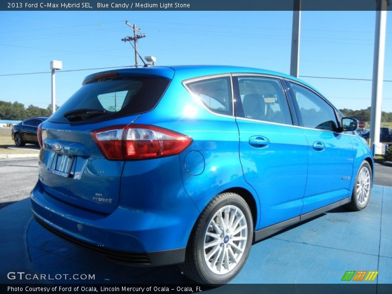  2013 C-Max Hybrid SEL Blue Candy