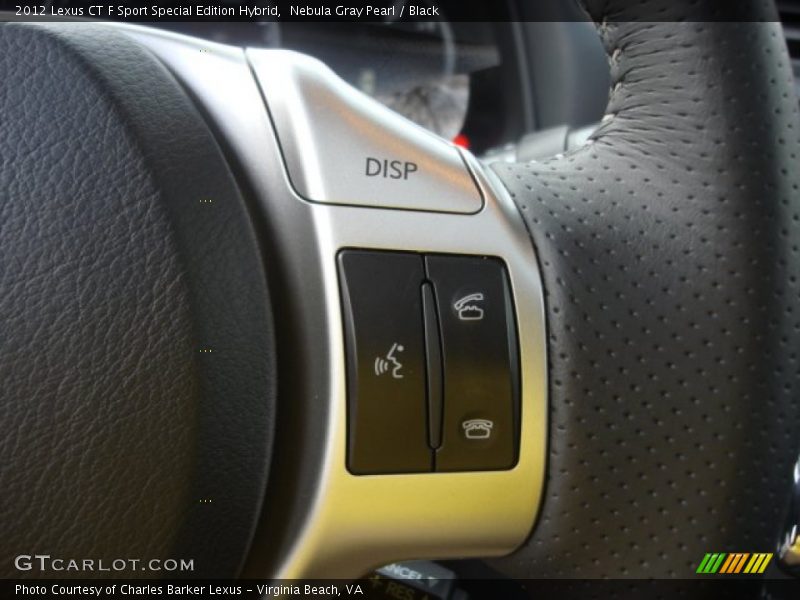Controls of 2012 CT F Sport Special Edition Hybrid