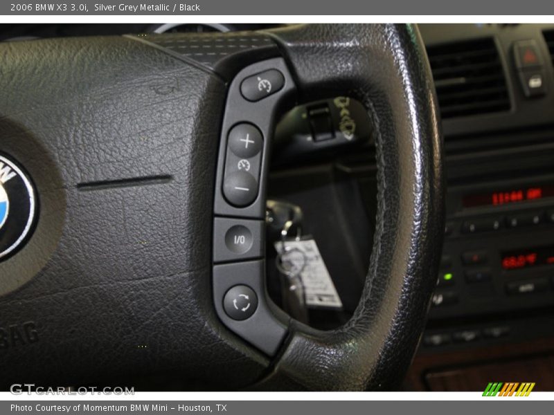 Silver Grey Metallic / Black 2006 BMW X3 3.0i
