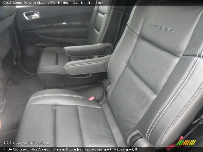 Rear Seat of 2013 Durango Citadel AWD