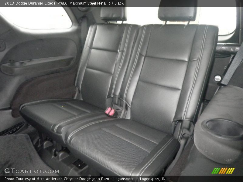 Rear Seat of 2013 Durango Citadel AWD