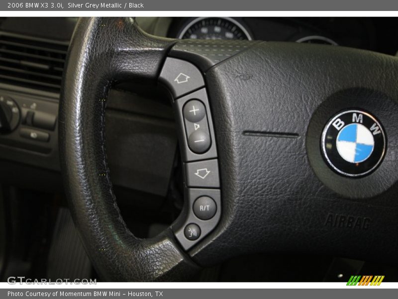 Silver Grey Metallic / Black 2006 BMW X3 3.0i