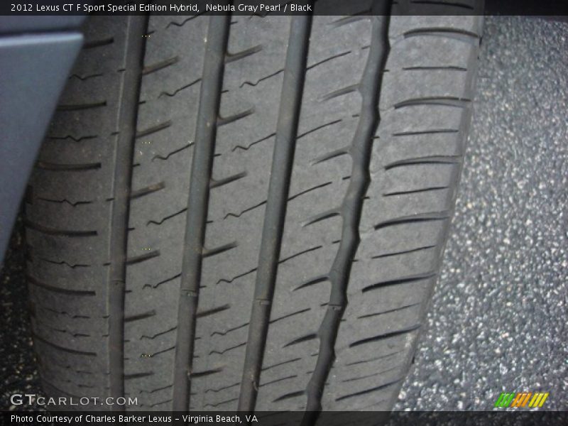 Nebula Gray Pearl / Black 2012 Lexus CT F Sport Special Edition Hybrid